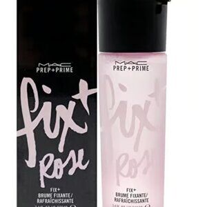 MAC Prep Plus Prime Fix Plus Finishing Mist Makeup – Rose Primer 3.4 oz